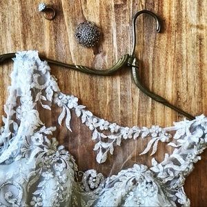 Maggie Sotterro lace gown